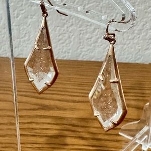 Kendra Scott Olivia Earrings in Rose Gold